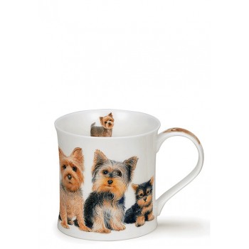 Порцеланова чаша Dunoon Wessex Designer Dogs Yorkshire Terriers