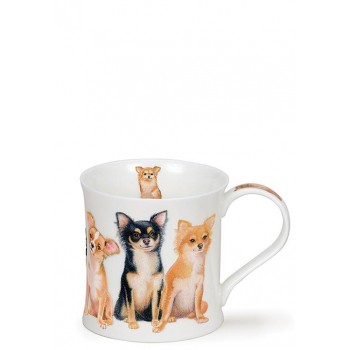 Порцеланова чаша Dunoon Designer Dogs Chihuahuas