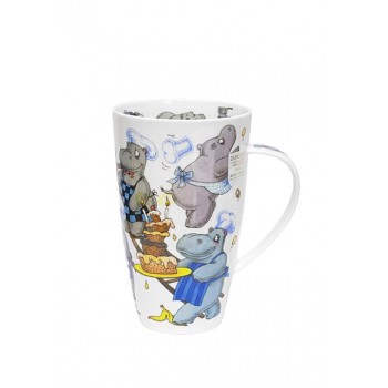 Порцеланова чаша Dunoon Henley Troublemakers Hippo