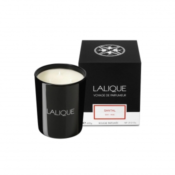 Луксозна ароматна свещ Lalique Santal Goa с дървесно мускусен аромат
