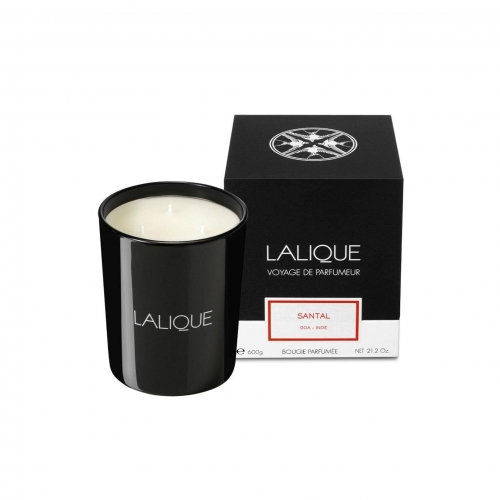 Луксозна ароматна свещ Lalique Santal Goa с дървесно мускусен аромат Луксозна ароматна свещ Lalique Santal Goa с дървесно мускусен аромат
