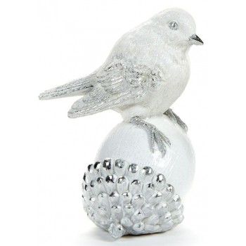Коледна украса Пиле върху жълъд Bird On Nut