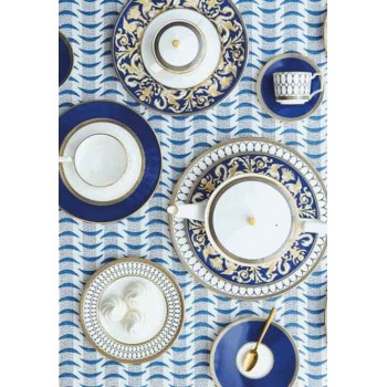 Сервиз за кафе костен порцелан Wedgwood Renaissance Gold за 6 души
