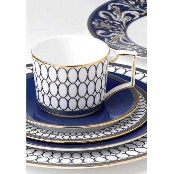 Луксозен сервиз за чай Wedgwood Ренесанс за 6 души
