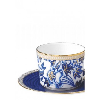 Сервиз за чай костен порцелан Wedgwood Hibiscus за 6 души