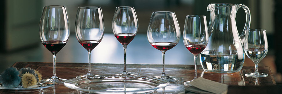 Чаши за червено вино Riedel от серията Vinum